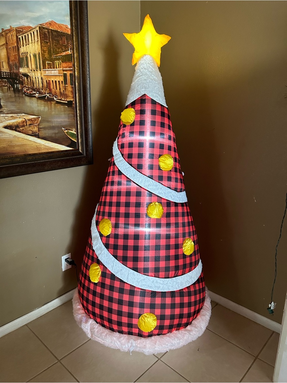 Indoor Inflatable Christmas Tree